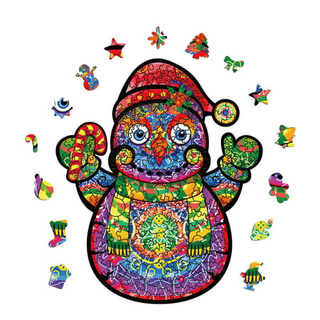 Aabh-2312 Wooden Puzzle Unique Shape Pieces Animal Gift for Adults and Kids 200 Pieces PG3