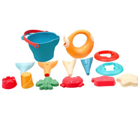 Aabj-73 14 Piece Beach Toy Sand Set Sand Play Sandpit Toy Summer Outdoor Toy SA9