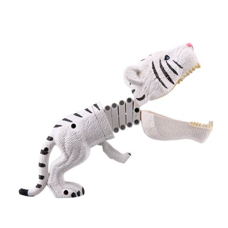 T*6781，Tiger Animal Figures Grabber Claw Game Snapper Pick up Claw Novelty Kids Gift，P*6781 CD2