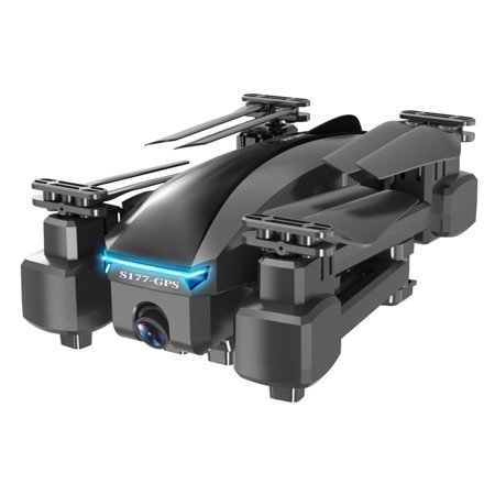 I#4397，Drone S177 Gps 5G Selfie Wifi Fpv with 4K Dual Camera HD Camera Foldable Rc，P#4397 GN4