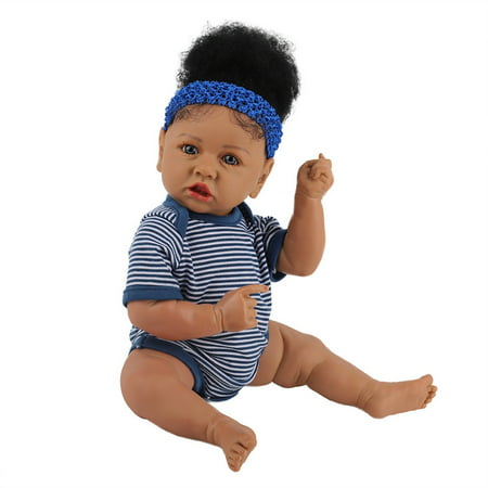 Aabi-2564 58Cm Baby Companion Doll Simulation Baby Silicone Washable UG7