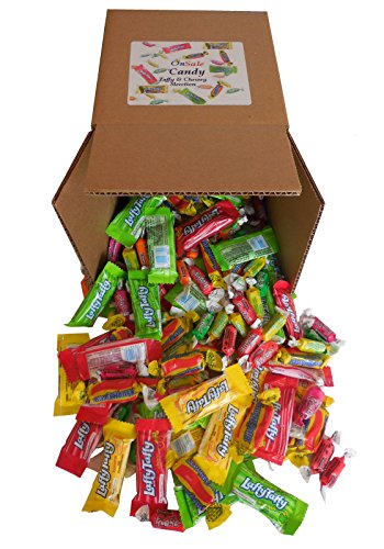 Assorted Chewy Candy-Laffy Taffy - Bit-O-Honey & Tootsie Frooties Candy 3.5 Lbs