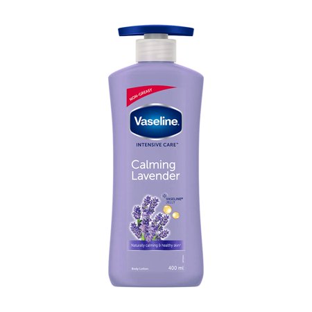 Vaseline Intensive Care Calming Lavender Body Lotion  with 100% Pure Lavender Extracts  Non-Greasy Formula  400 Ml