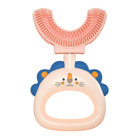 U#7751，Manual Children S U-Shaped Silicone Toothbrush with Soft Bristles Cleaning Toothbrush，P#7751 SG9