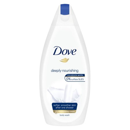 Dove Deeply Nourishing Body Wash 450ml - European Version NOT North American Variety - Imported from United Kingdom by Sentogo - SOLD as a 2 PACK
