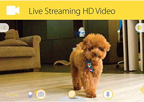 Furbo Dog Camera: Treat Tossing  Full HD Wifi Pet Camera and 2-Way Audio  Designed for Dogs