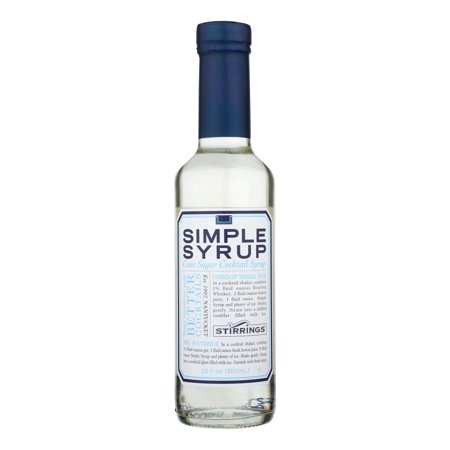Bar Ingredients - Simple Syrup - Case of 6 - 12 Fl Oz.
