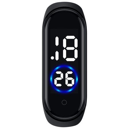 U#7751，Fashion Digital LED Sports Watch Unisex Silicone Band Wrist Watches Men Women，P#7751 MA2