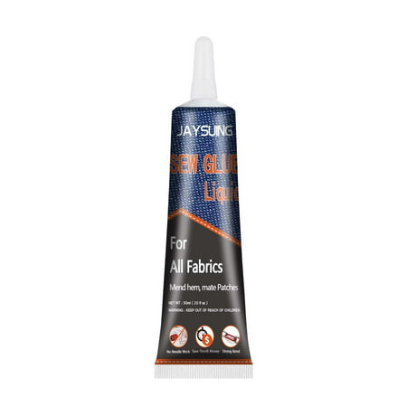 U#3443，Garment Repair Glue Adhesive Fabric Glue Liquid Sewing Solutions Kit  No Sewing Quick Sewing Glue 50Ml，P#3443 GB0