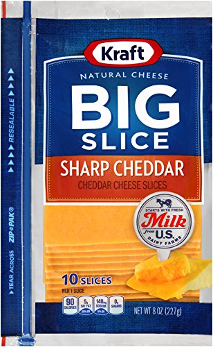 Sharp Cheddar Cheese Slices