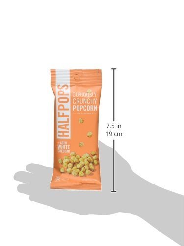Halfpops Gluten Free Non-GMO Curiously Crunchy Popcorn Minis 3 Flavor 9 Bag Variety Bundle, (3) Each: Angry Kettle Corn, Black Truffle Sea Salt, and B