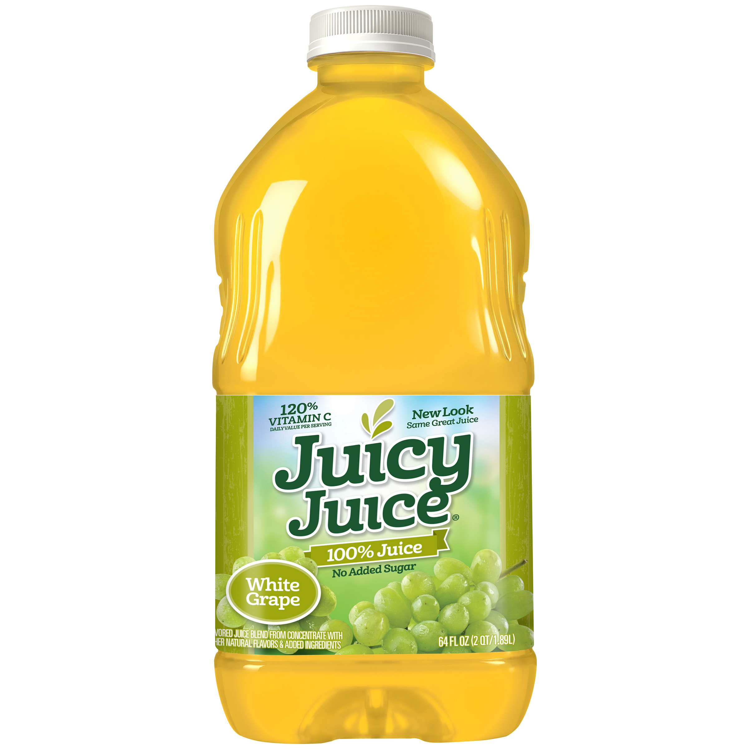 Juicy Juice 100% Juice  White Grape  64 FL OZ