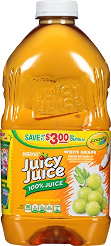 Juicy Juice 100% Juice  White Grape  64 FL OZ thumbnail