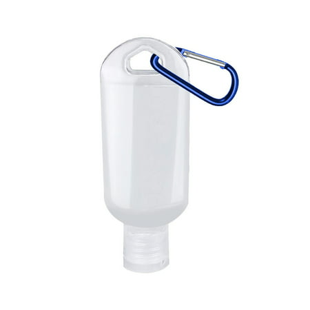 Capacity 60Ml Travel Plastic Clear Keychain Bottles Leakproof Empty Containers SA9