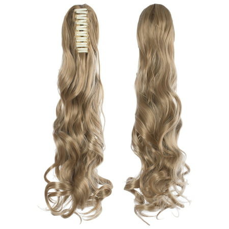 R#3323，Curly Claw Clip Ponytail Wig Clip Ponytail Extension，P#3323 NE4