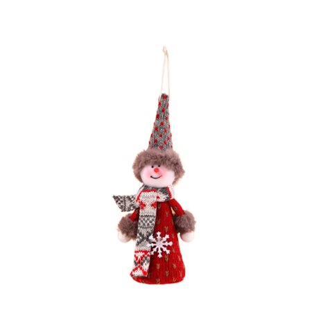 Christmas Ornament Pendant Angel Old Man Snowman Plush Pendant Christmas Tree Small Pendant Exquisite Pendant SA9