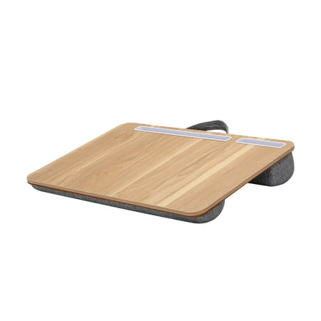 Laptop Tray with Cushion  Mouse Pad & Integrated Wrist Rest with Tablet Stand SA9
