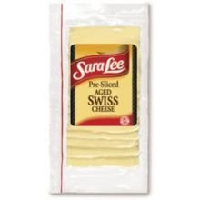 Sara Lee Pre Sliced Aged Swiss Cheese, 8 Ounce -- 12 per Case. thumbnail
