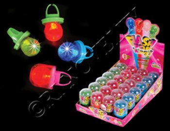 Kidsmania Flash Pop Ring Candy Lollipop Ring