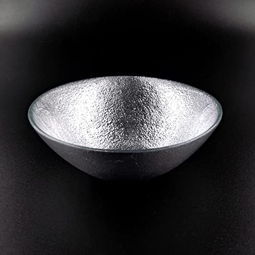 Red Pomegranate Collection 4973-2 6 in. Aura Soup Bowls  Silver - Set of 4 thumbnail