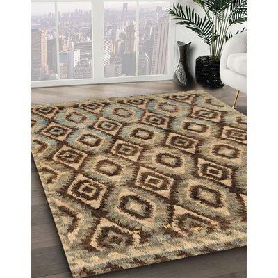 Multi Color Area Rug - Foundry Select 100% Machine Washable Abstract 2540 Area Rug, Size 96.0 W X 0.08 D in | Wayfair