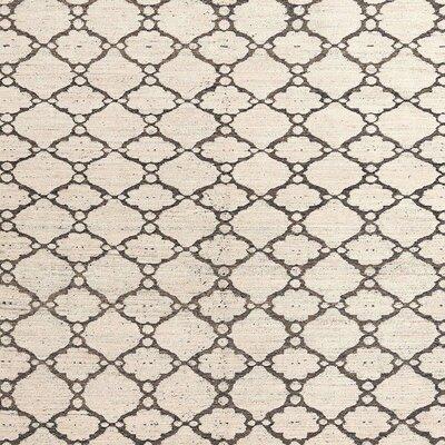 Gray Area Rug - Bungalow Rose 100% Machine Washable Abstract 4804 Area Rug Polyester/Chenille in Gray, Size 60.0 W X 0.08 D in | Wayfair