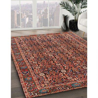 Brown Area Rug - Bungalow Rose 100% Machine Washable Traditional 1136 Area Rug Polyester/Chenille in Brown, Size 60.0 W X 0.08 D in | Wayfair
