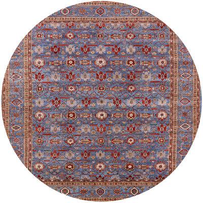 Brown Area Rug - Bungalow Rose 100% Machine Washable Midcentury Modern 2313 Area Rug Polyester/Chenille in Brown, Size 84.0 W X 0.08 D in | Wayfair