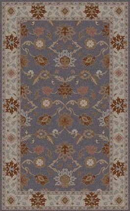 Surya Caesar CAE-1128 Hand Tufted Wool Hearth Classic Accent Rug, 2-Feet by 4-Feet