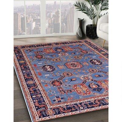 Brown Area Rug - Bungalow Rose 100% Machine Washable Midcentury Modern 2292 Area Rug Polyester/Chenille in Brown, Size 72.0 W X 0.08 D in | Wayfair