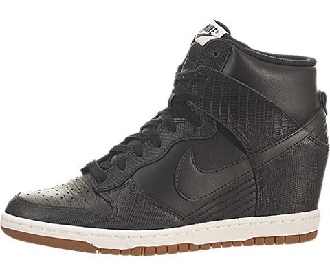Nike Women's Dunk Sky Hi Black/Black/Sail/Cool Grey Casual Shoe 10 Women US thumbnail