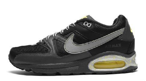Nike Air Max Command (10, Blk/Mtllc Silver-Dark Grey/TR Yellow)