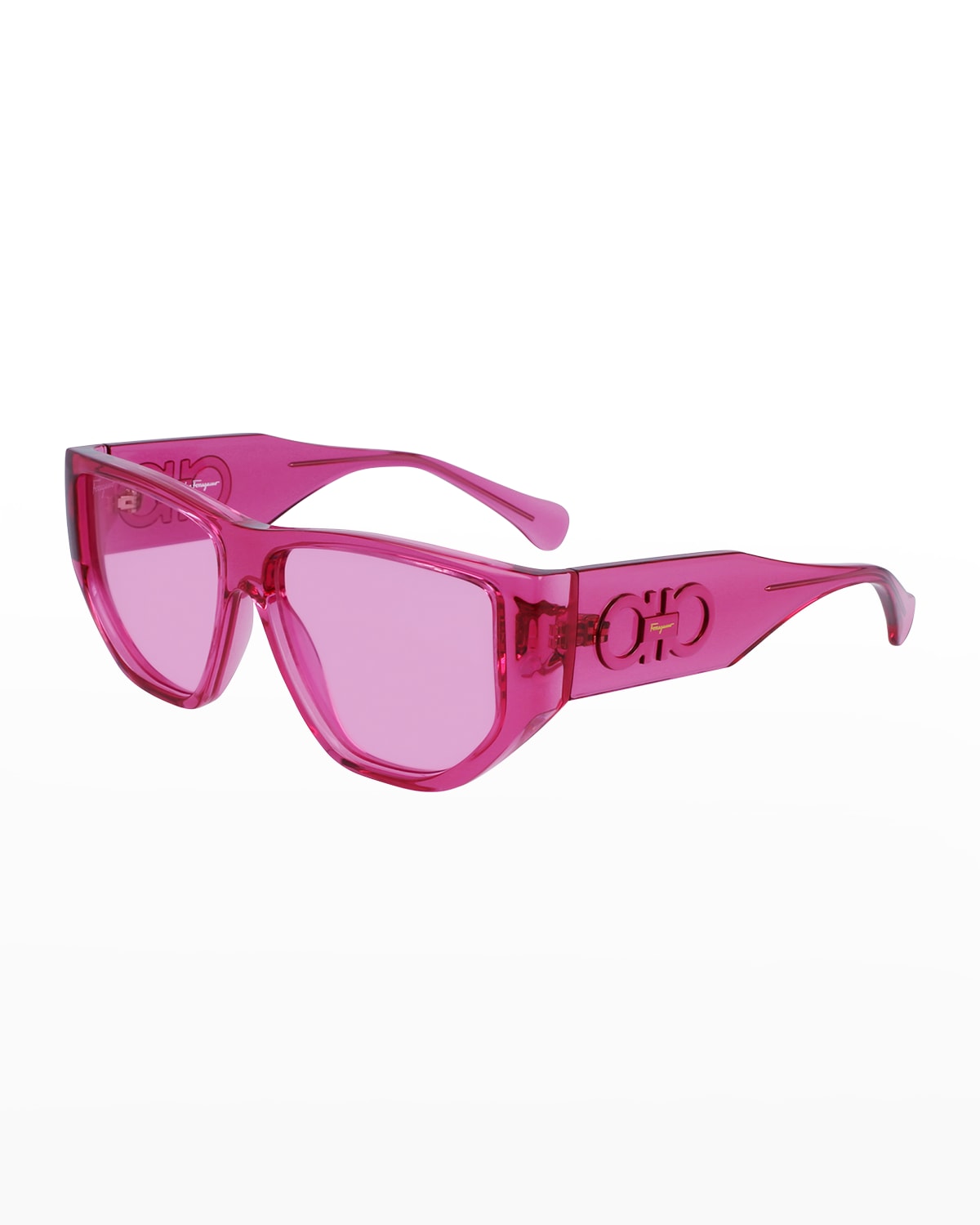 Ferragamo Multicolor Injected Sunglasses
