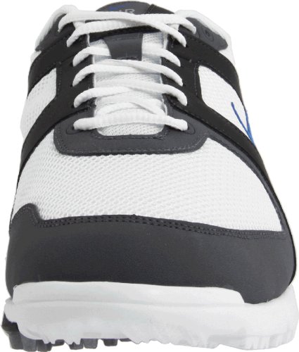 Nike Golf Men's Nike Air Range WP Golf Shoe,White/Blue Spark/Black,10 W US thumbnail