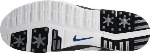 Nike Golf Men's Nike Air Range WP Golf Shoe,White/Blue Spark/Black,10 W US thumbnail