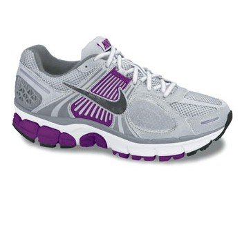 Nike Zoom Vomero 5 Gray/Plum Purple/White Running Trainers Gym/Work Women Shoes