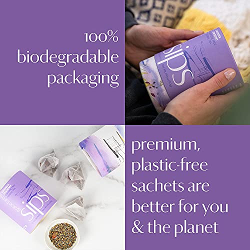 Grace Farms Lavender Goji Berry Herbal Tea (16 Count Plastic-Free Premium Sachets) | Naturally Sweet, Stress Relieving and Caffeine Free | Organic and thumbnail