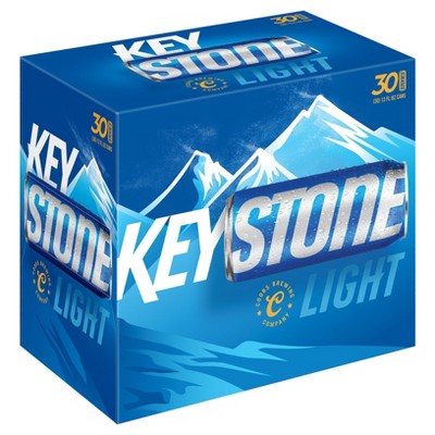 Keystone Light American Lager Beer - Beer - 30x 12oz Cans thumbnail