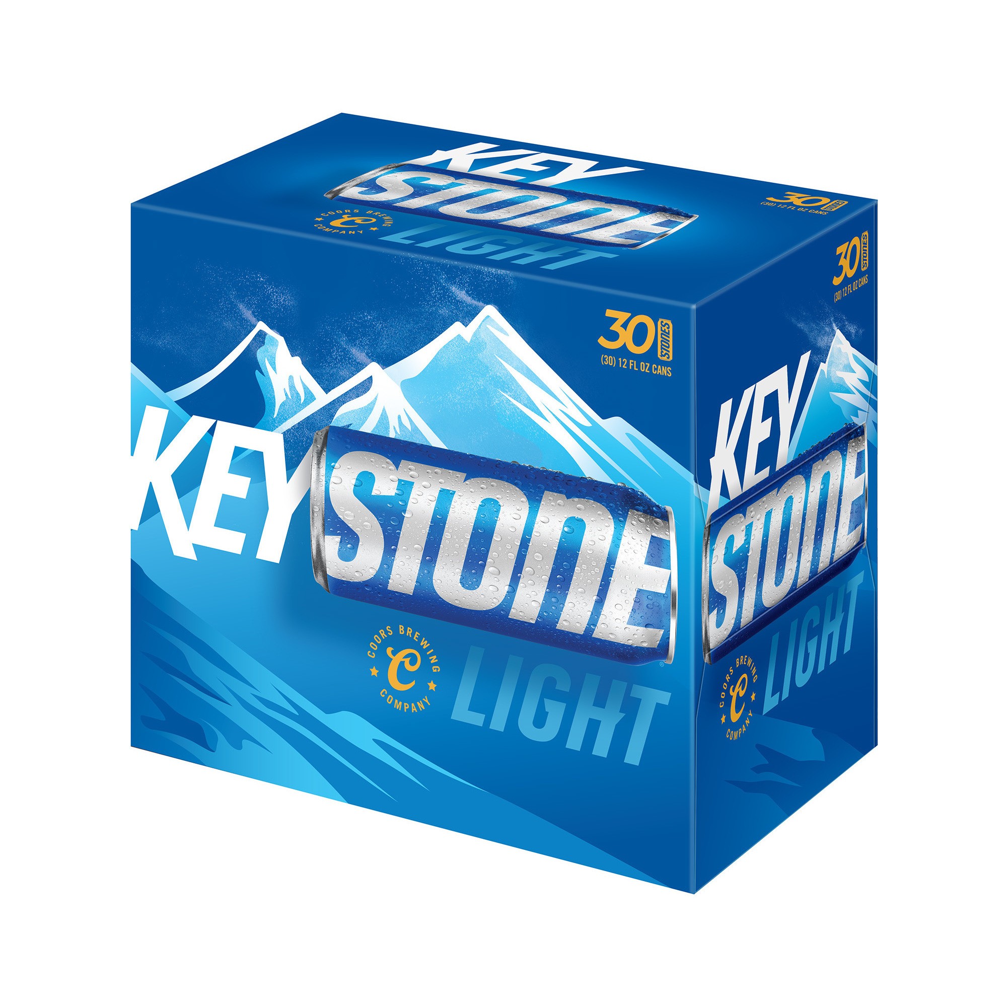 Keystone Light American Lager Beer - Beer - 30x 12oz Cans thumbnail
