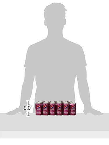 Pepsi Made with Real Sugar, Wild Cherry, 7.5 Fl Oz Mini Cans, 24 Pack