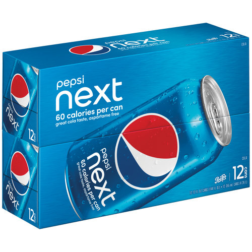 Pepsi Next Cola Soda, 12 Fl. Oz., 12 Count