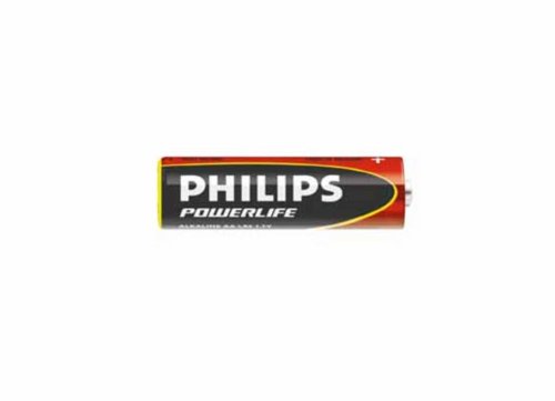 Philips PowerLife Alkaline AA Batteries 12PK
