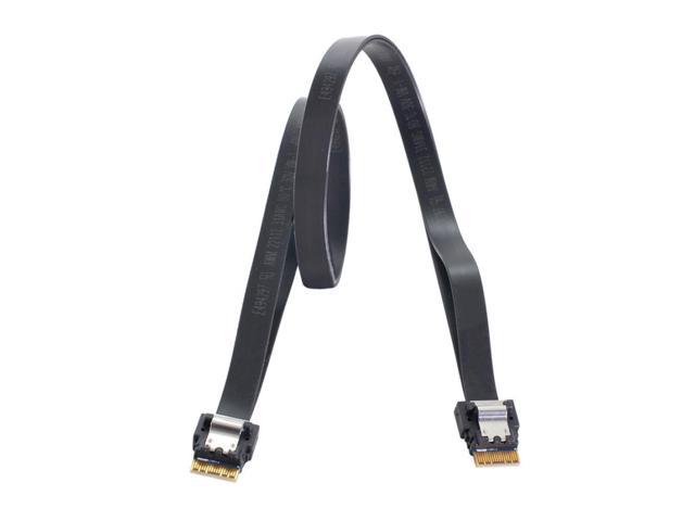 Cable 38pin Host to PCI-E Slimline SAS 4.0 SFF-8654 4i SFF-8654 Slim SAS Target