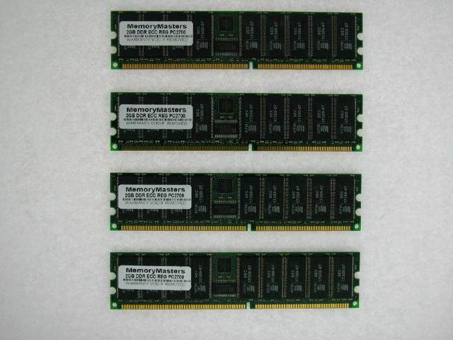 8Gb (4X2Gb) Memory for Ibm Eserver Xseries 325 8835