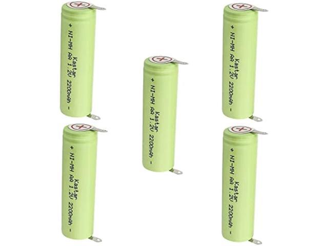 5-Pack 1.2V 2200Mah Ni-Mh Battery Compatible with Grundig 8825 8835 8875 G7585 G8234 G8235 G8261 G8264 G8265 G8267 G9000 G9000s 422203613480 Hp2750.