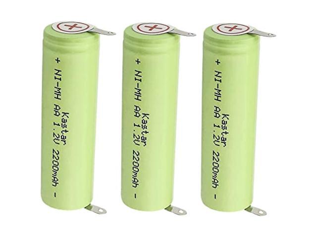 3-Pack 1.2V 2200Mah Ni-Mh Battery Compatible with Grundig 8825 8835 8875 G7585 G8234 G8235 G8261 G8264 G8265 G8267 G9000 G9000s 422203613480 Hp2750.