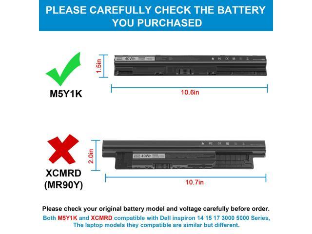 Zell LBT100076 Battery for Dell Inspiron 3451 3551 Latitude 3470 3570 3460 3560, M5Y1K 33WH F