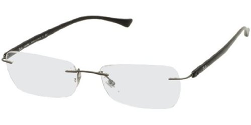Ray Ban Frame RX 8693 Ray Light RX8693 1128 Titanium Nickel Free Grey - Black