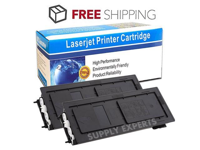 2Pk Tk-677 Black Toner Cartridge for Kyocera Km-2540 Km-2560 Km-3040 Km-3060