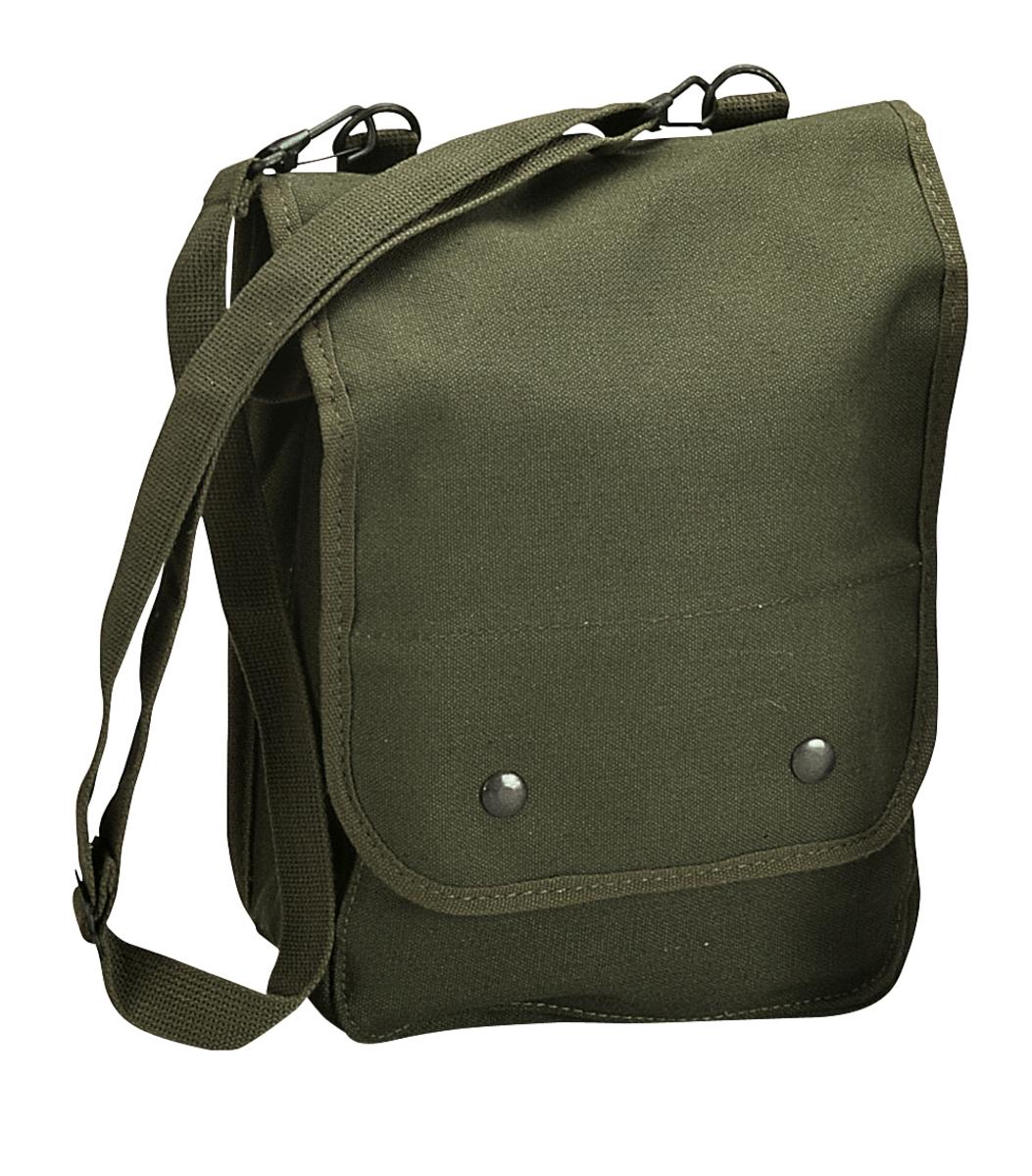 Rothco Canvas Map Case Shoulder Bag  Olive Drab